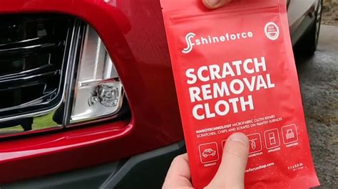 Magic cloth for removing vehicle marks